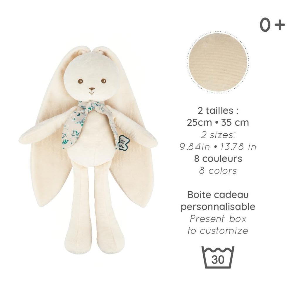 Kaloo Lapinoo Rabbit - 35 cm Cream Plush with Long Ears