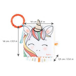 Kaloo Happy Unicorn Book - Soft Sensory Pages on Emotions