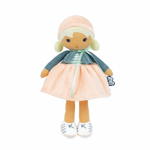 Kaloo Chloe Doll - Peach Dress and Denim Jacket for Baby