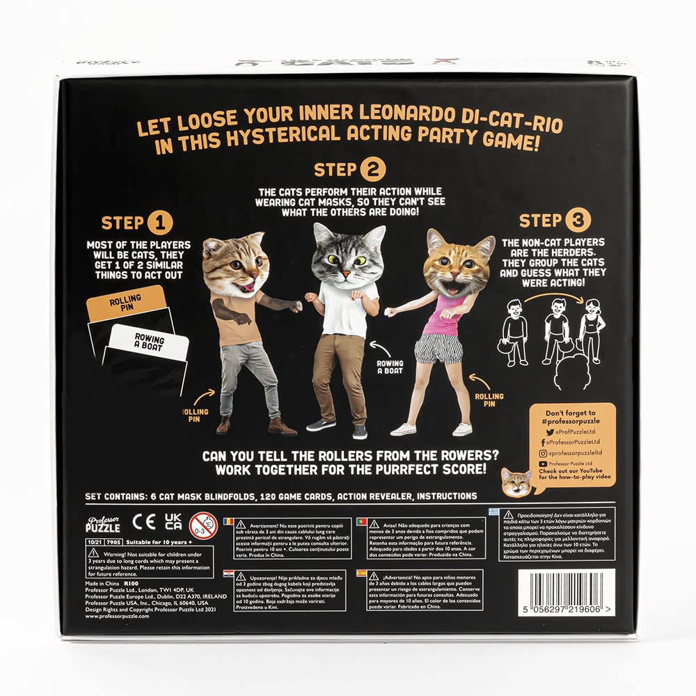 Like Herding Cats -The Cat-Astrophic Acting Game!