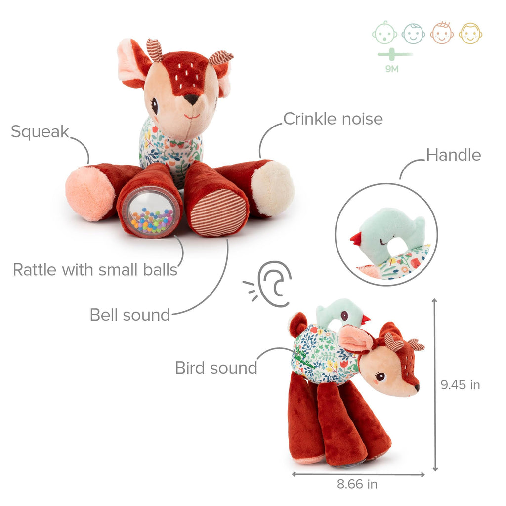 Lilliputiens Stella Plush - Galloping Sounds for Baby Play