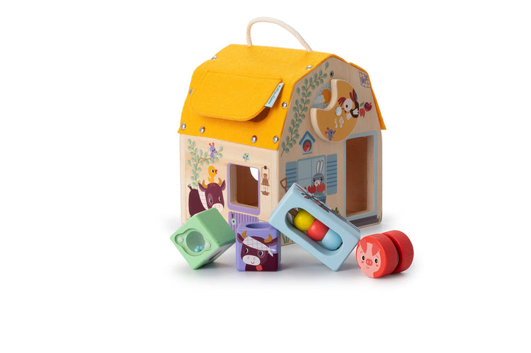 Lilliputiens Sound House - Shapes, Animals and Farm Sounds