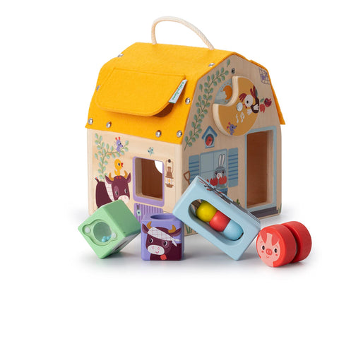 Lilliputiens Sound House - Shapes, Animals and Farm Sounds
