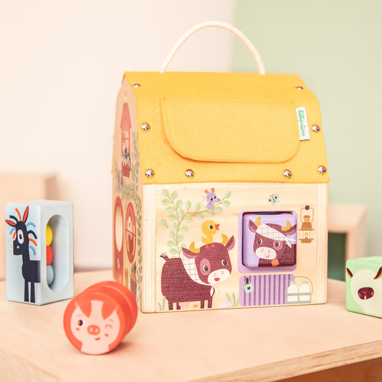 Lilliputiens Sound House - Shapes, Animals and Farm Sounds