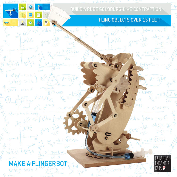 Copernicus Flinger Bot Kit - Facts and Easy Instructions Included