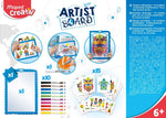 Maped Artist Board Kit - Reusable Dry-Erase Mask Designs