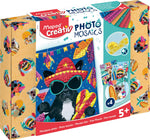 Maped Photo Mosaics - 12-Piece Glitter Foam Sticker Kit