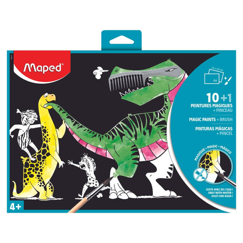 Maped Magic Paint - 10 Color-Revealing Sheets for Kids