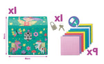 Maped Photo Mosaics - Glitter Jewelry Box Crafting Gift