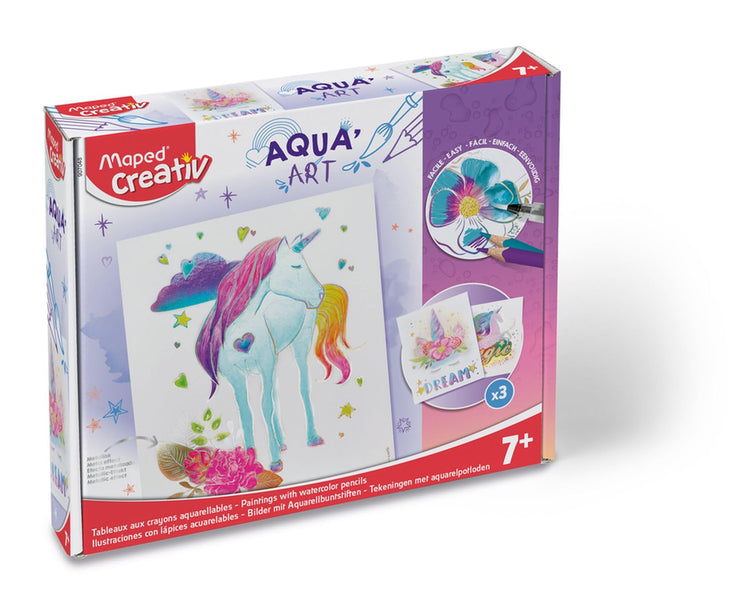 Maped Helix Activity Kit - 3 Metalized Art Sheets to Color