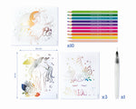 Maped Helix Activity Kit - 3 Metalized Art Sheets to Color