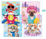 Maped Photo Mosaics - Colorful Animal Sticker Art Craft Set