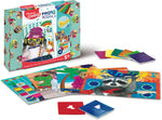Maped Photo Mosaics - Multicolored Animal Sticker Art Set
