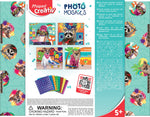 Maped Photo Mosaics - Multicolored Animal Sticker Art Set