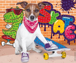 Maped Photo Mosaics - Multicolored Animal Sticker Art Set