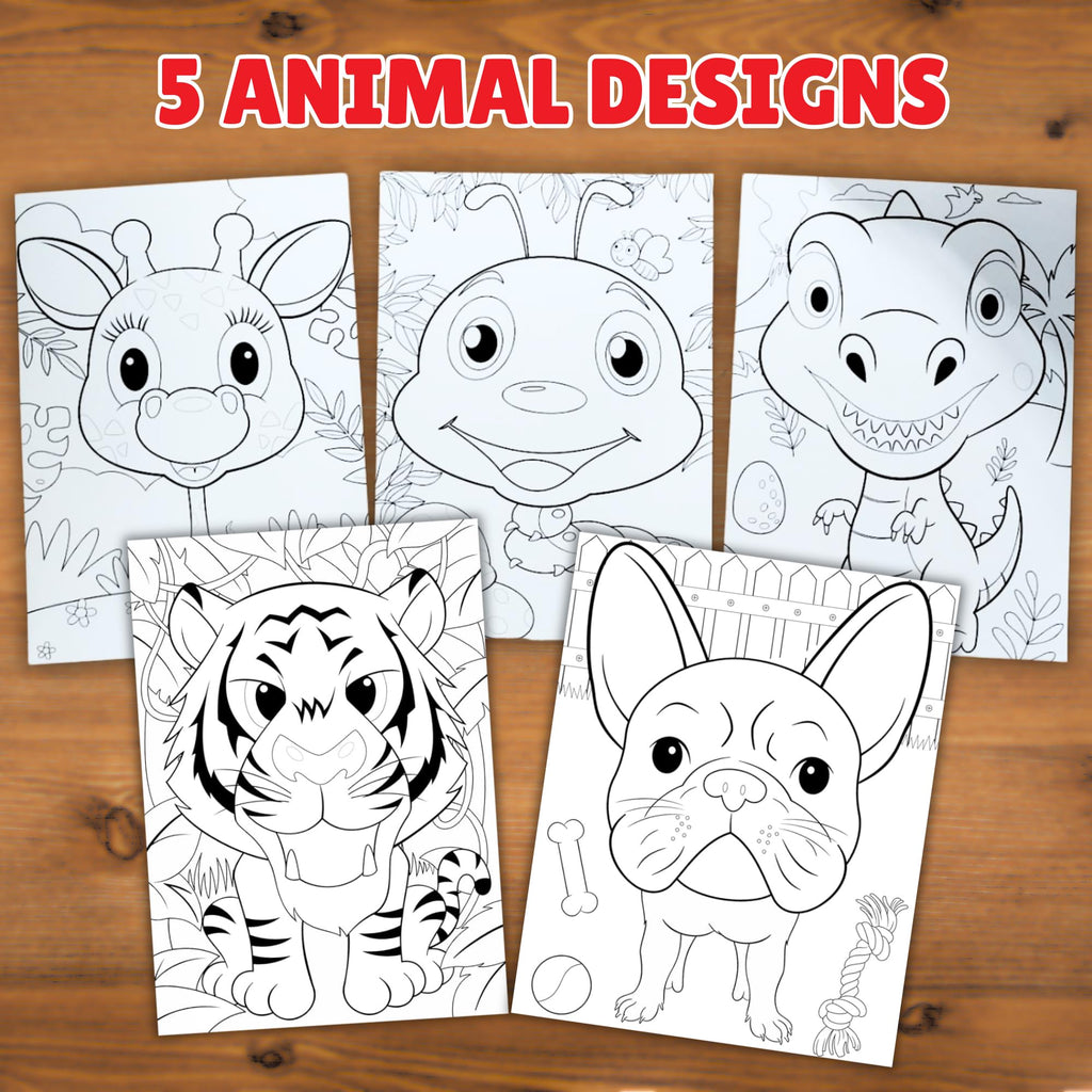 Marvin's Magic 3D Pop Posters - Create Vibrant 3D Animal Art