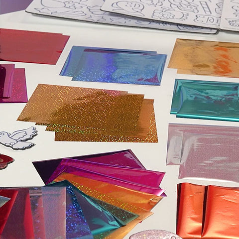 Marvin's Magic Magic Foil Rainbow Stickers Foil - 150 Stickers & More