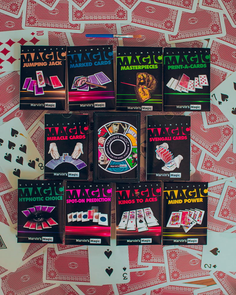 Marvin's Magic Ultimate 250 Card Tricks Set - 250 Card Tricks