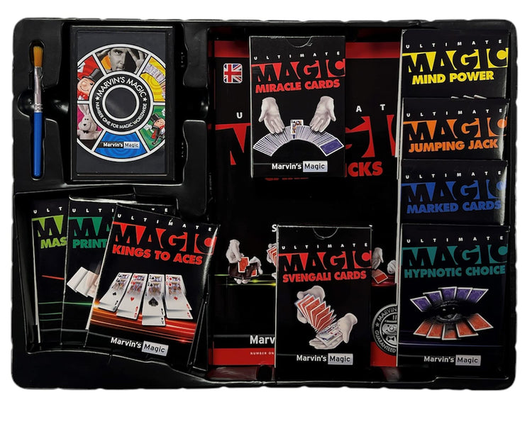 Marvin's Magic Ultimate 250 Card Tricks Set - 250 Card Tricks