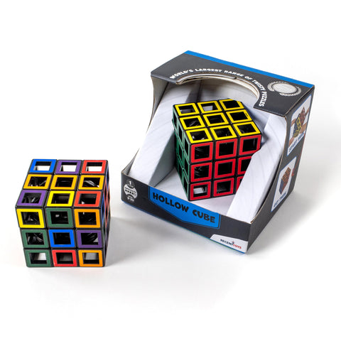 Meffert's Hollow Cube - Transparent 3x3 Brainteaser Puzzle