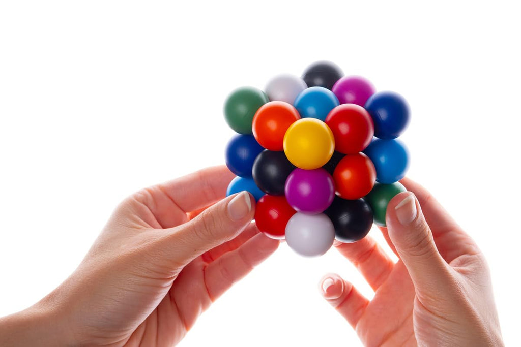 Meffert's Molecube - 9-Color Cube for Pattern-Solving Fun