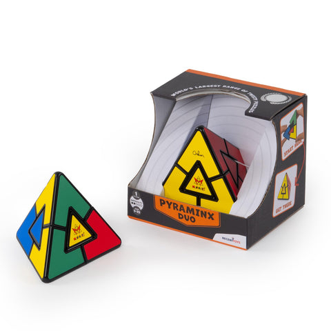 Meffert's Pyraminx Duo - Starter Diamond Puzzle Challenge