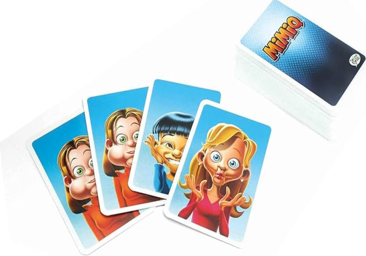 Mimiq - Go Fish-Style Funny Face Card Game
