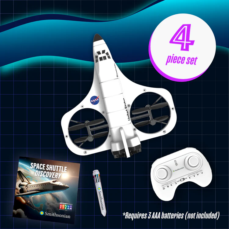 RC Flying Space Shuttle Discovery - NASA STEM Drone