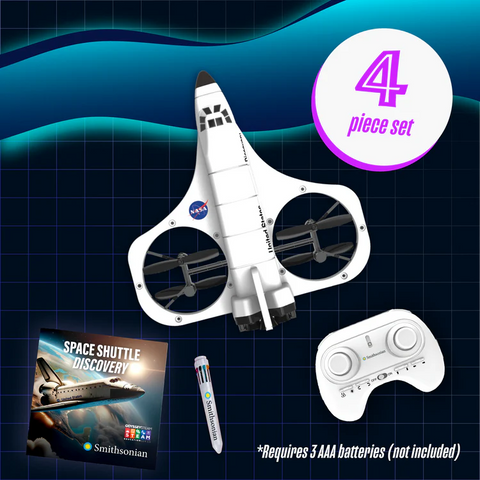 RC Flying Space Shuttle Discovery - NASA STEM Drone