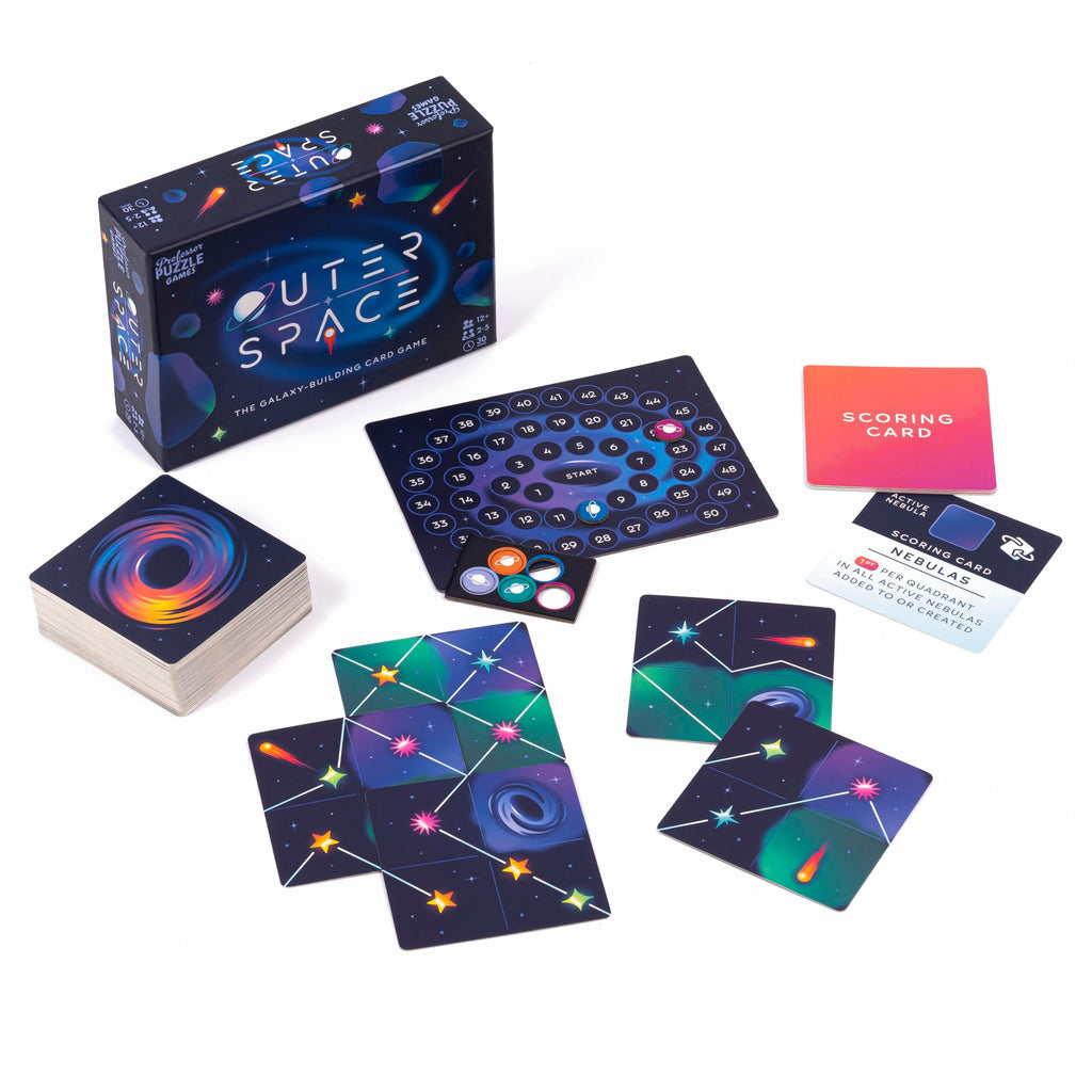 Outer Space Galaxy-Building Card Game