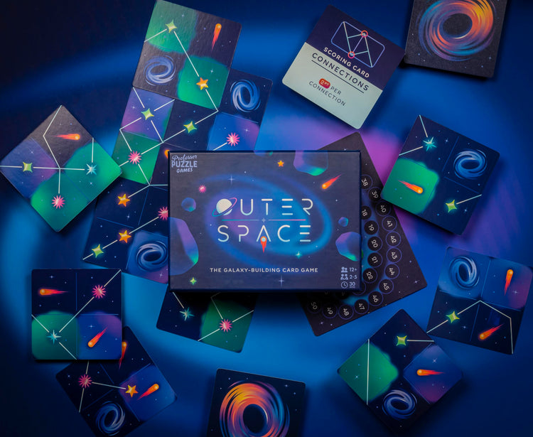 Outer Space Galaxy-Building Card Game