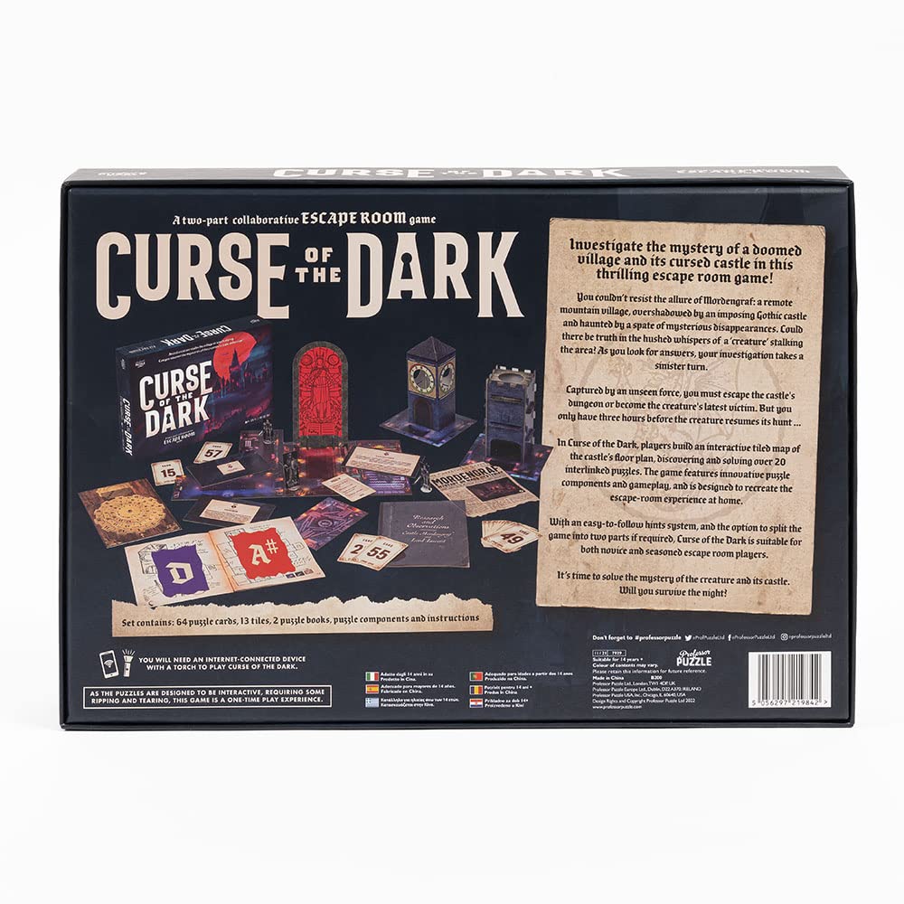 Professor Puzzle Curse of the Dark - 20+ Puzzle Castle Escape