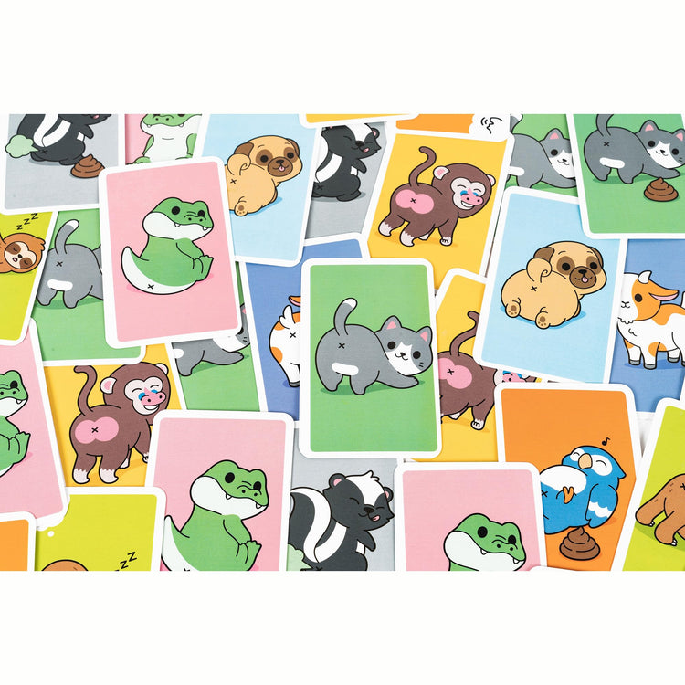 Professor Puzzle: May Contain Butts - Match Animal Fronts & Butts