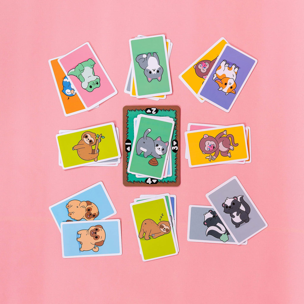Professor Puzzle: May Contain Butts - Match Animal Fronts & Butts
