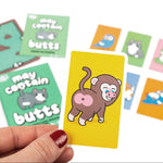 Professor Puzzle: May Contain Butts - Match Animal Fronts & Butts