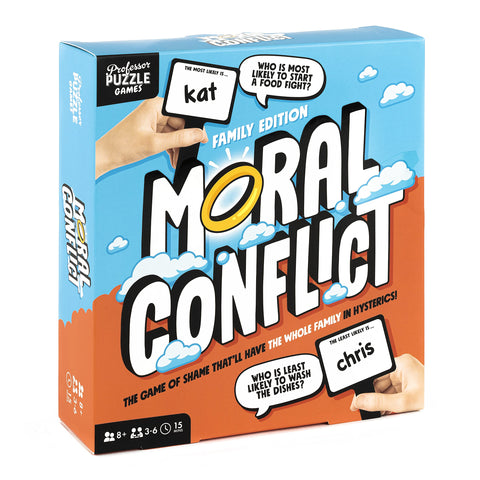 Professor Puzzle Moral Conflict - Most Likely to Family Game