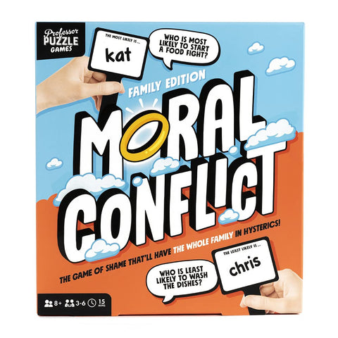 Professor Puzzle Moral Conflict - Most Likely to Family Game