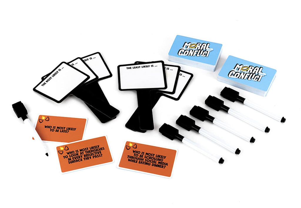 Professor Puzzle Moral Conflict - Most Likely to Family Game