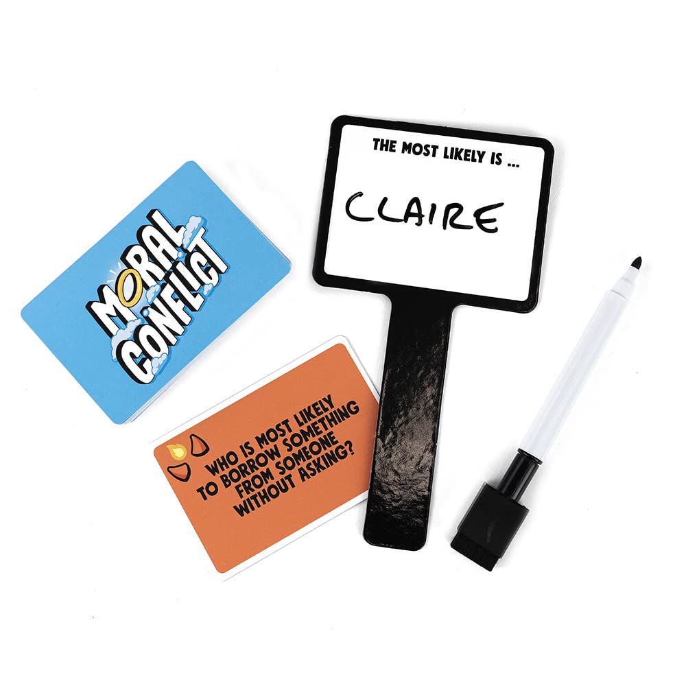 Professor Puzzle Moral Conflict - Most Likely to Family Game