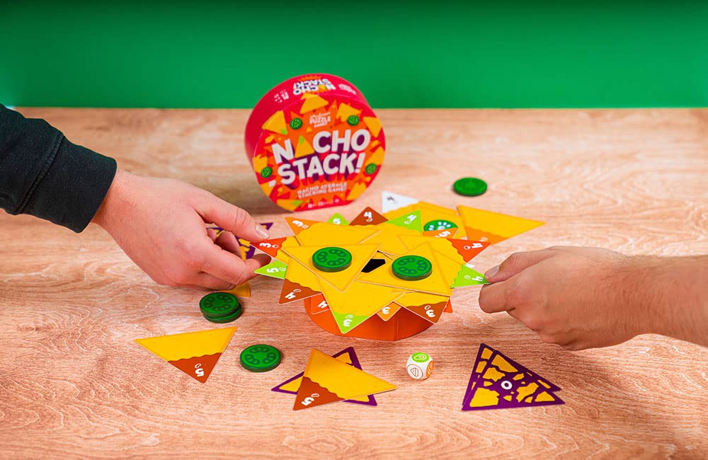 Professor PUZZLE Nacho Stack! - Nacho Average Stacking Game!