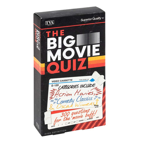 The Big Movie Quiz - 300 VHS-Style Questions for Film Fans