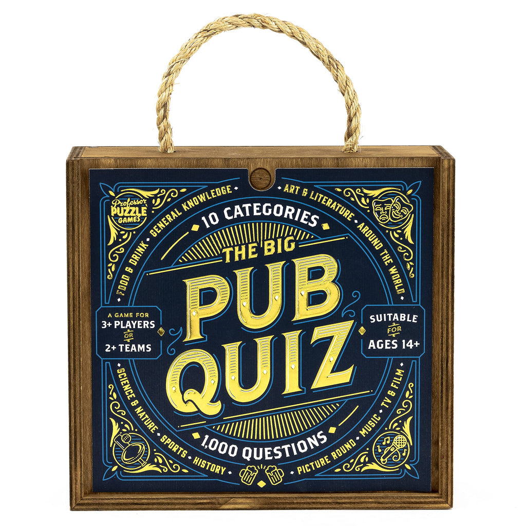 The Big Pub Quiz - 1,000 Questions Across 10 Categories