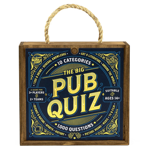 The Big Pub Quiz - 1,000 Questions Across 10 Categories