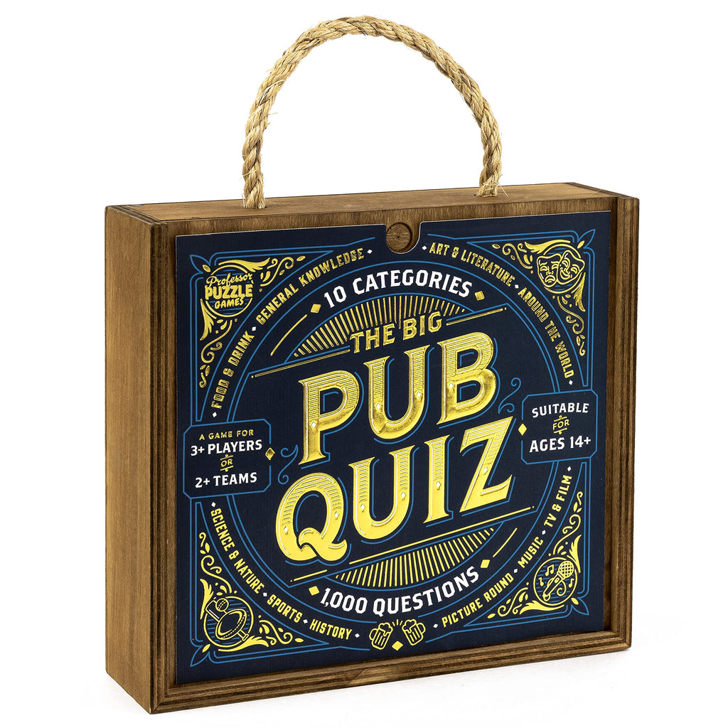 The Big Pub Quiz - 1,000 Questions Across 10 Categories