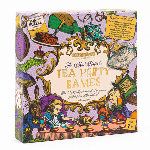 Professor PUZZLE The Mad Hatter's Tea Party Games