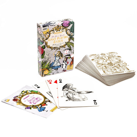 The Queen's Guards Giant Playing Cards - 54 XL Wonderland Cards