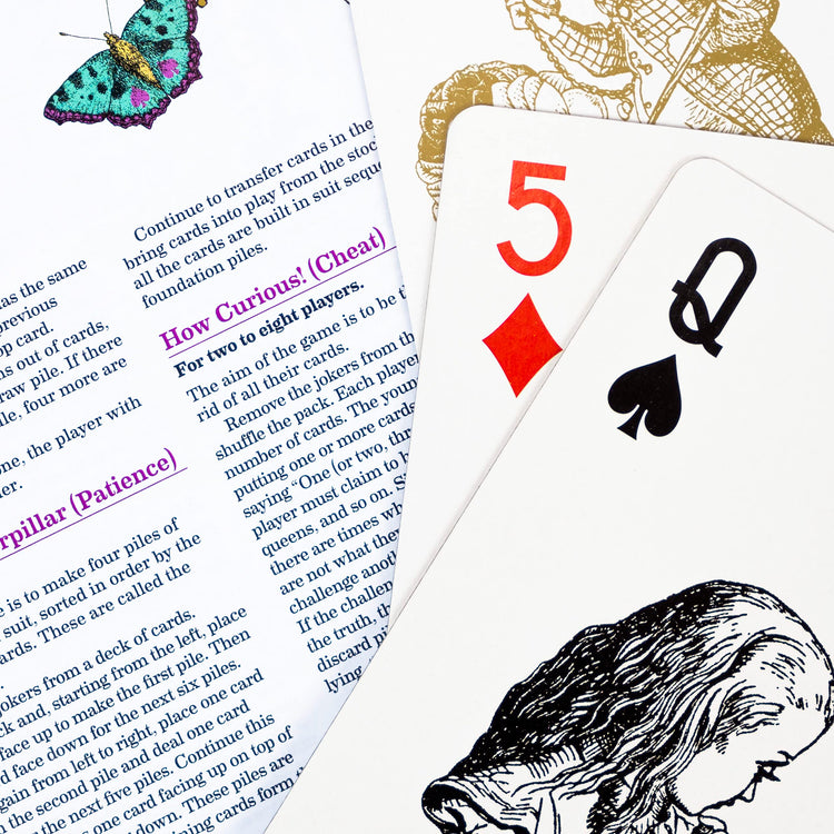 The Queen's Guards Giant Playing Cards - 54 XL Wonderland Cards