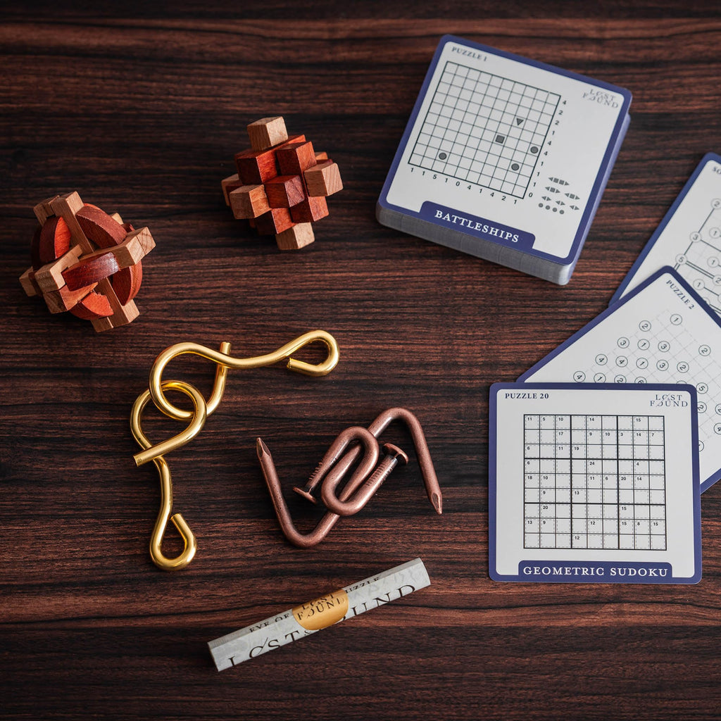 Ancient Civilizations Set - 5 Puzzles + 50 Number Cards