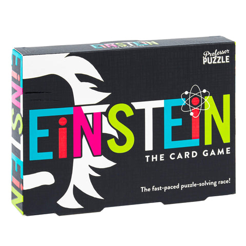 Professor Puzzle Einstein Card Game - 160 Cards, 8 Categories