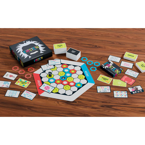 Professor Puzzle Einstein Card Game - 160 Cards, 8 Categories